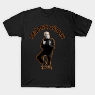 George Carlin Back in action T-Shirt